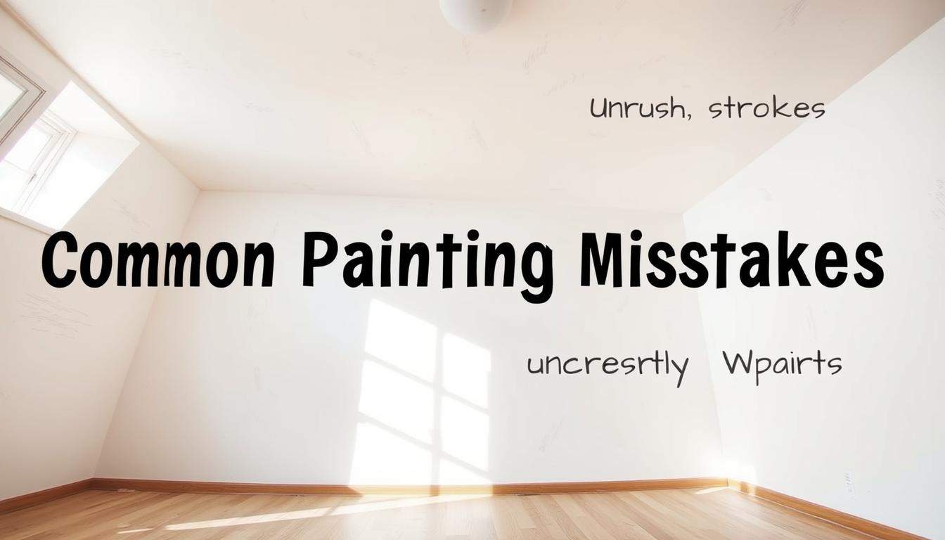 Błędy malowania wnętrz