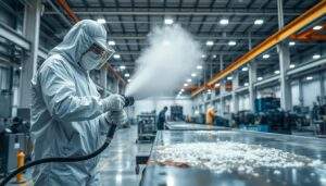 Czyszczenie suchym lodem