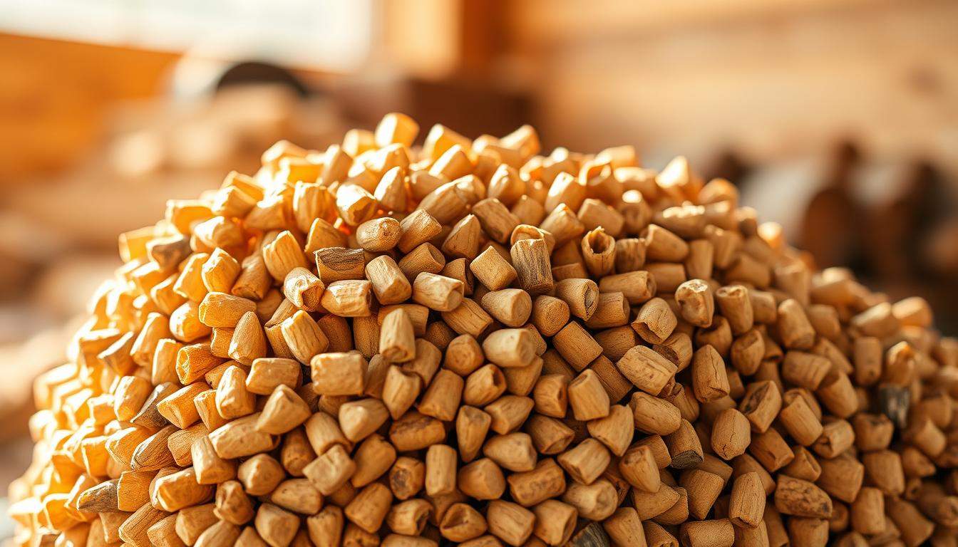 Pellet dębowo-bukowy