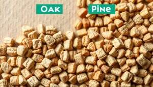 Pellet dębowy