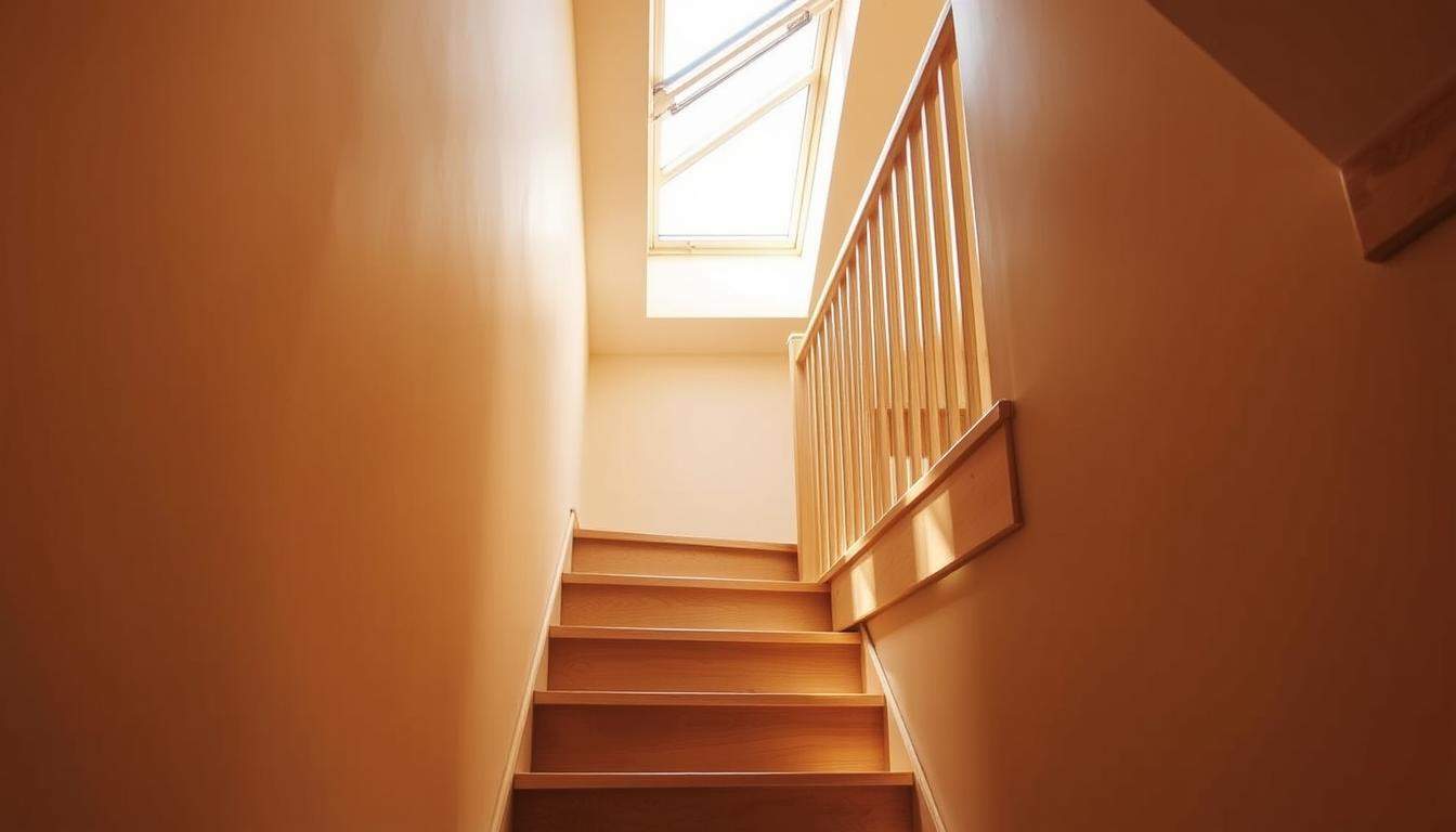 Schody na małe poddasze