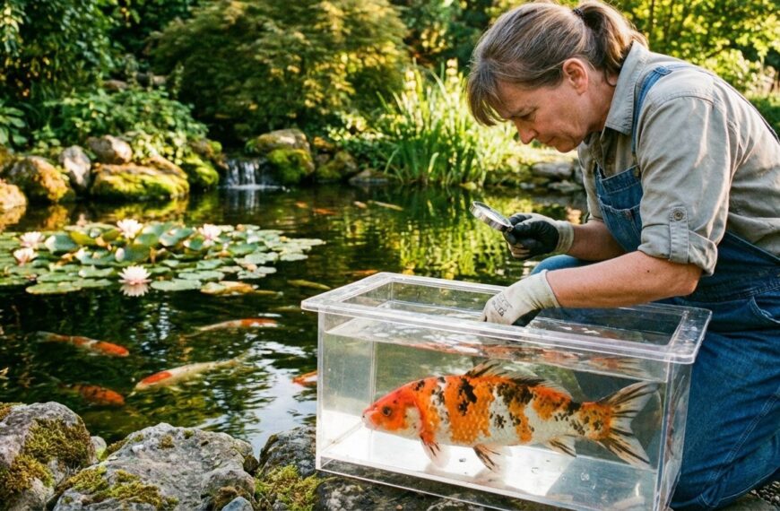 Choroby ryb w oczku wodnym: rozpoznawanie, zapobieganie i leczenie