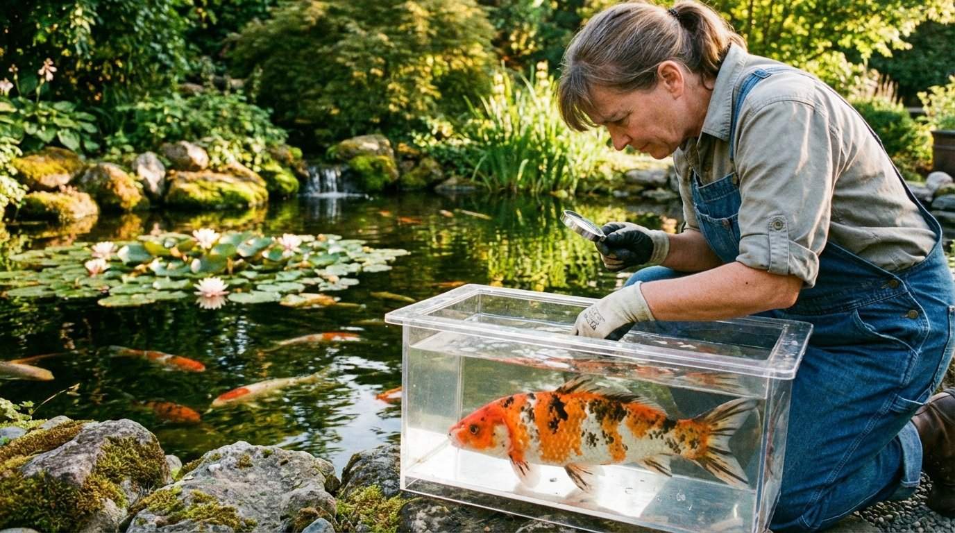 Choroby ryb w oczku wodnym: rozpoznawanie, zapobieganie i leczenie