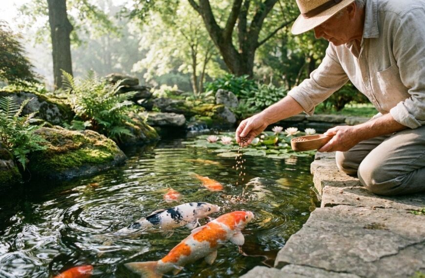 Karpie koi w oczku wodnym: wszystko, co musisz wiedzieć