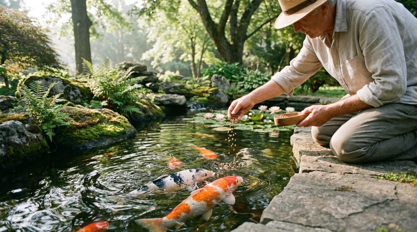 Karpie koi w oczku wodnym: wszystko, co musisz wiedzieć