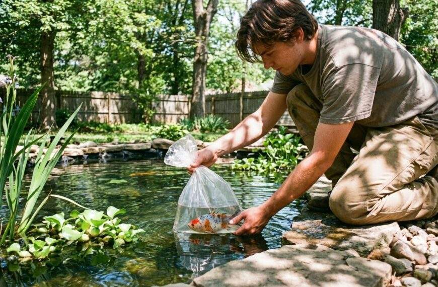 Najlepsze gatunki ryb do oczka wodnego dla początkujących