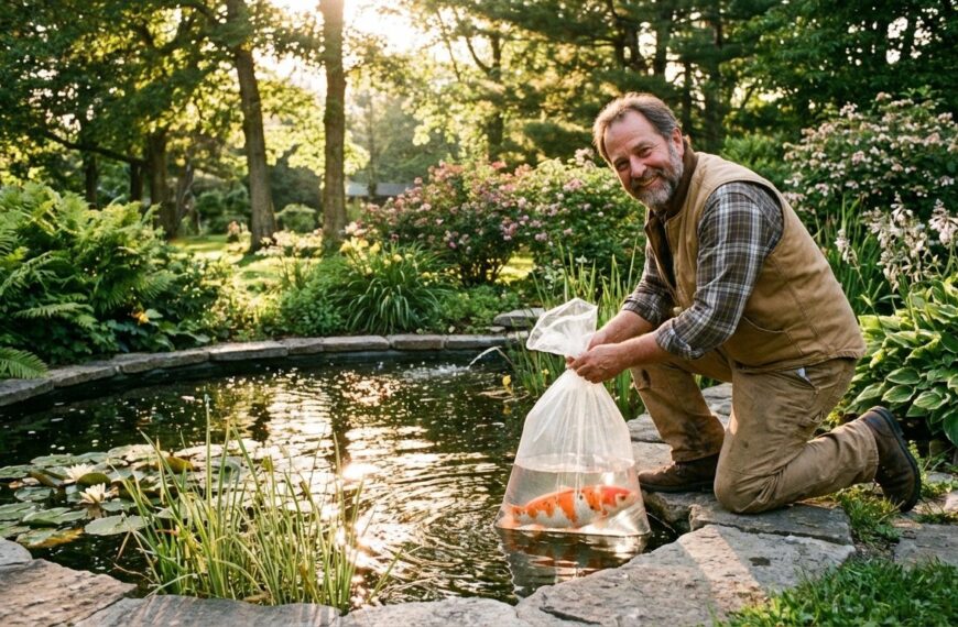 Wprowadzanie nowych ryb do oczka wodnego: krok po kroku