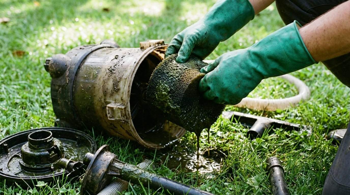 Dlaczego odkurzacz do oczka wodnego słabo ciągnie? Diagnoza i naprawa usterek