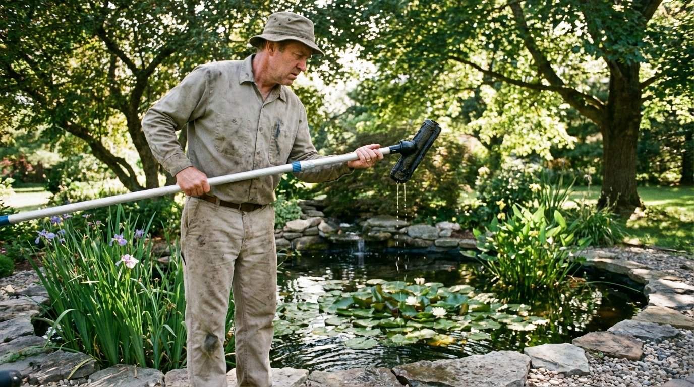 Dlaczego odkurzacz do oczka wodnego słabo ciągnie? Diagnoza i naprawa usterek