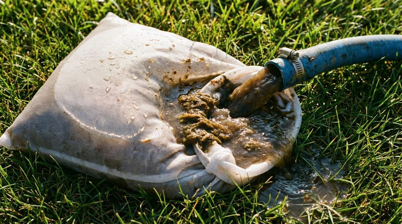 Filtrowanie wody powrotnej: rola worków i siatek odpływowych przy odkurzaniu