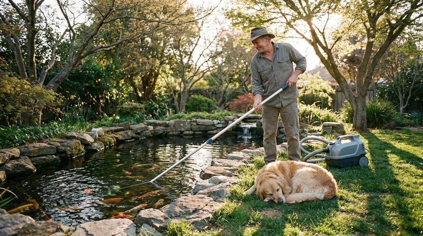 Głośność pracy odkurzaczy do oczek wodnych: jak wybrać cichy model