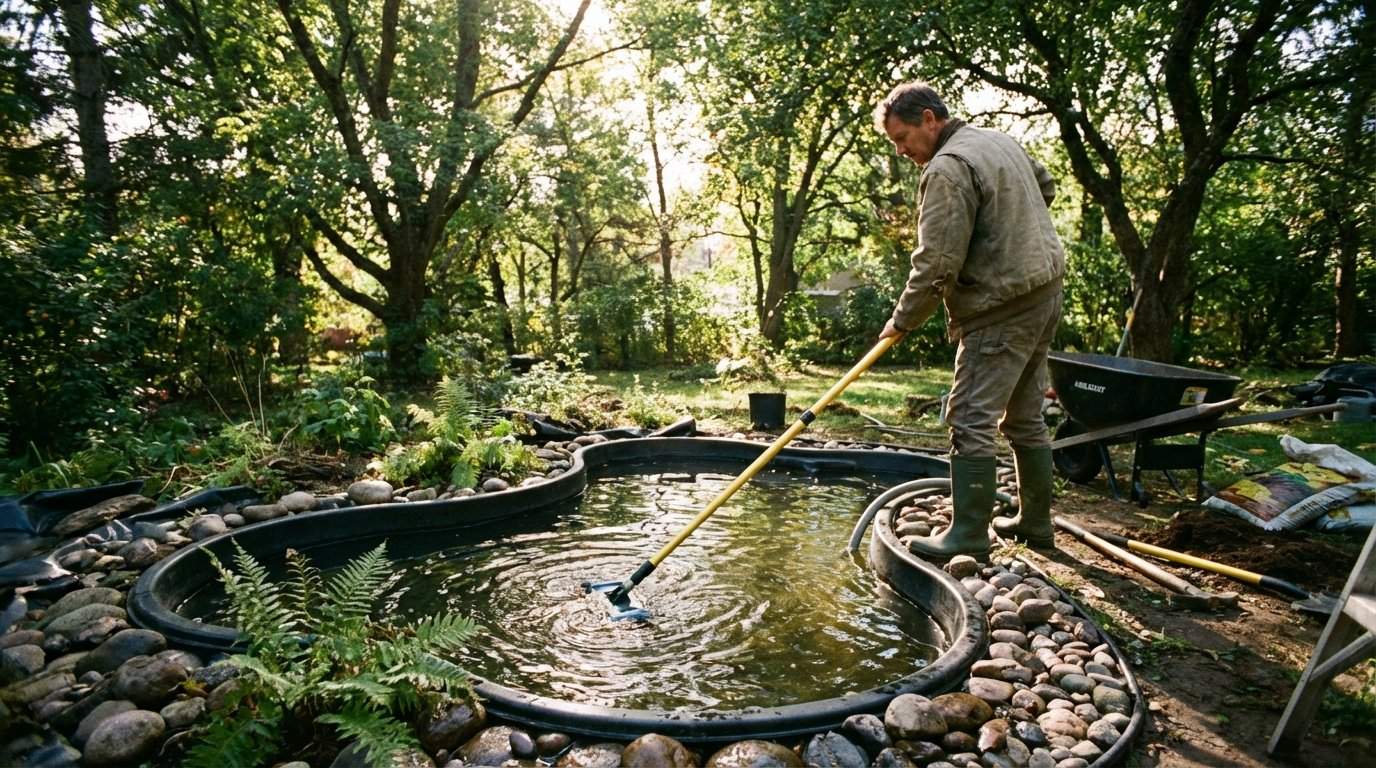 Jaki odkurzacz wybrać do małego oczka wodnego i gotowych form?