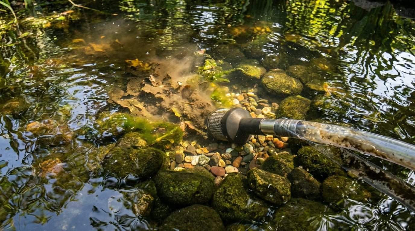 Kompletny przewodnik po odkurzaczach do oczka wodnego: rodzaje, działanie i wybór