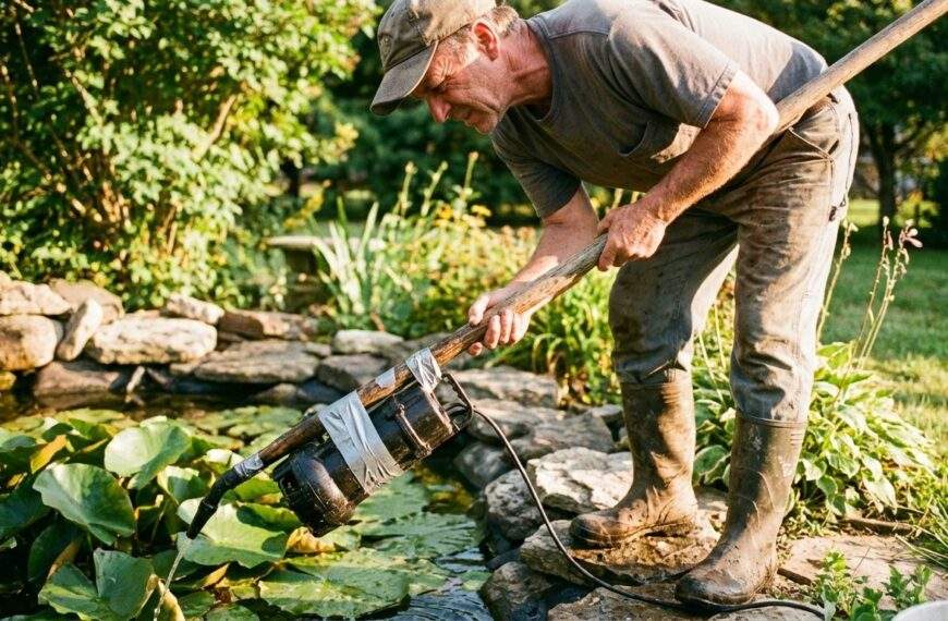 Odkurzacz do oczka wodnego typu zrób to sam: czy to działa?