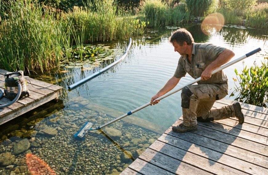 Odkurzacz do stawu kąpielowego: specyfika czyszczenia i wymogi higieniczne