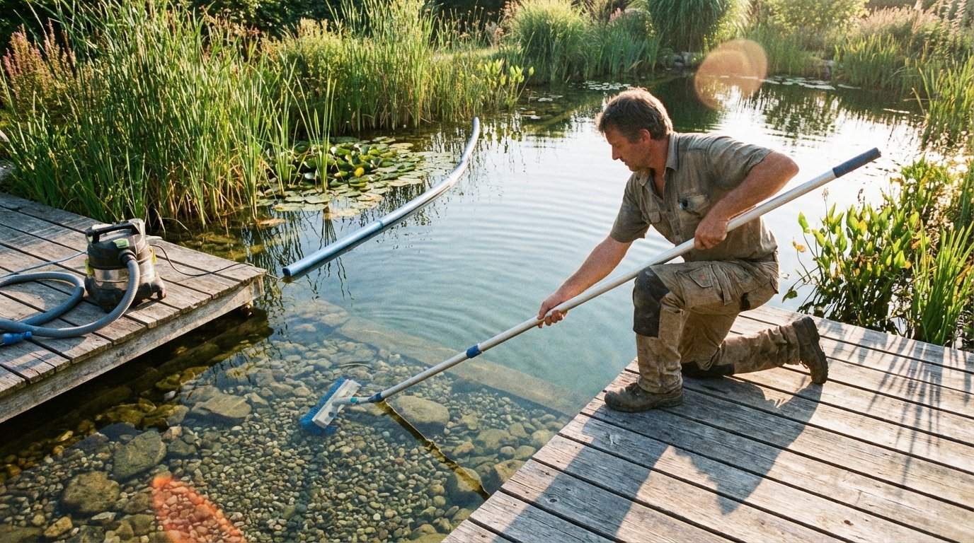 Odkurzacz do stawu kąpielowego: specyfika czyszczenia i wymogi higieniczne