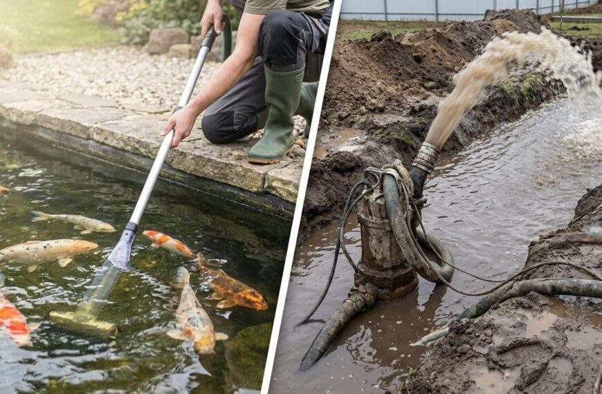 Pompa do brudnej wody czy odkurzacz do oczka: co wybrać?