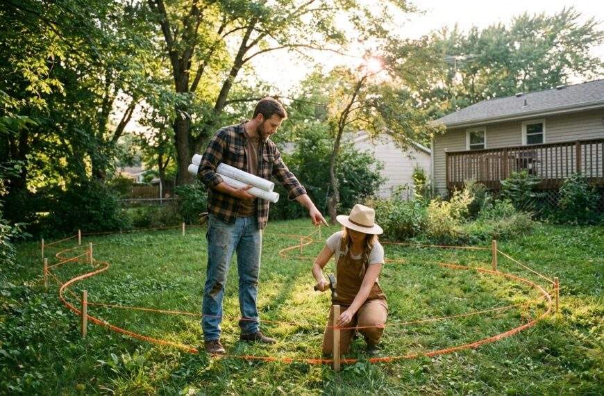 Zgłoszenie budowy oczka wodnego do 50 m² - wzór dokumentów i procedura 2026