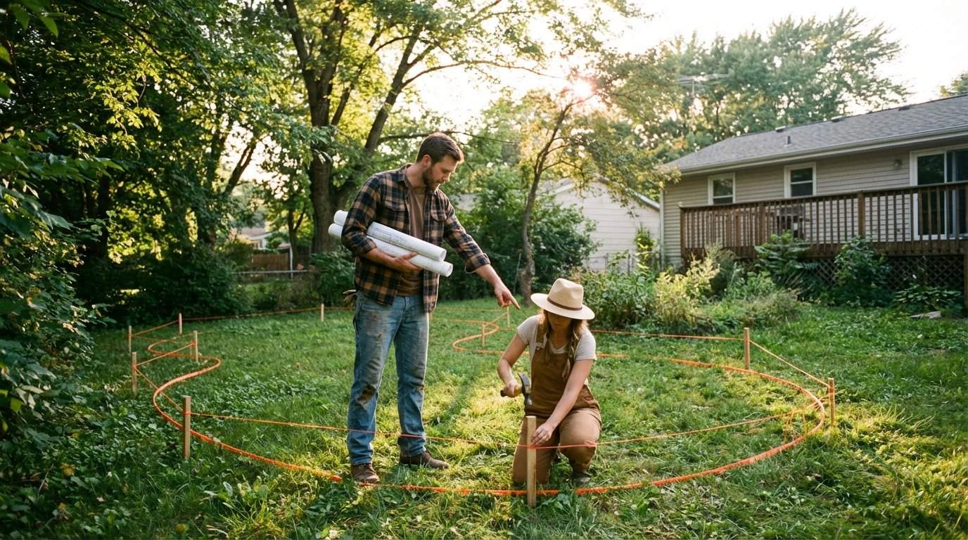 Zgłoszenie budowy oczka wodnego do 50 m² - wzór dokumentów i procedura 2026