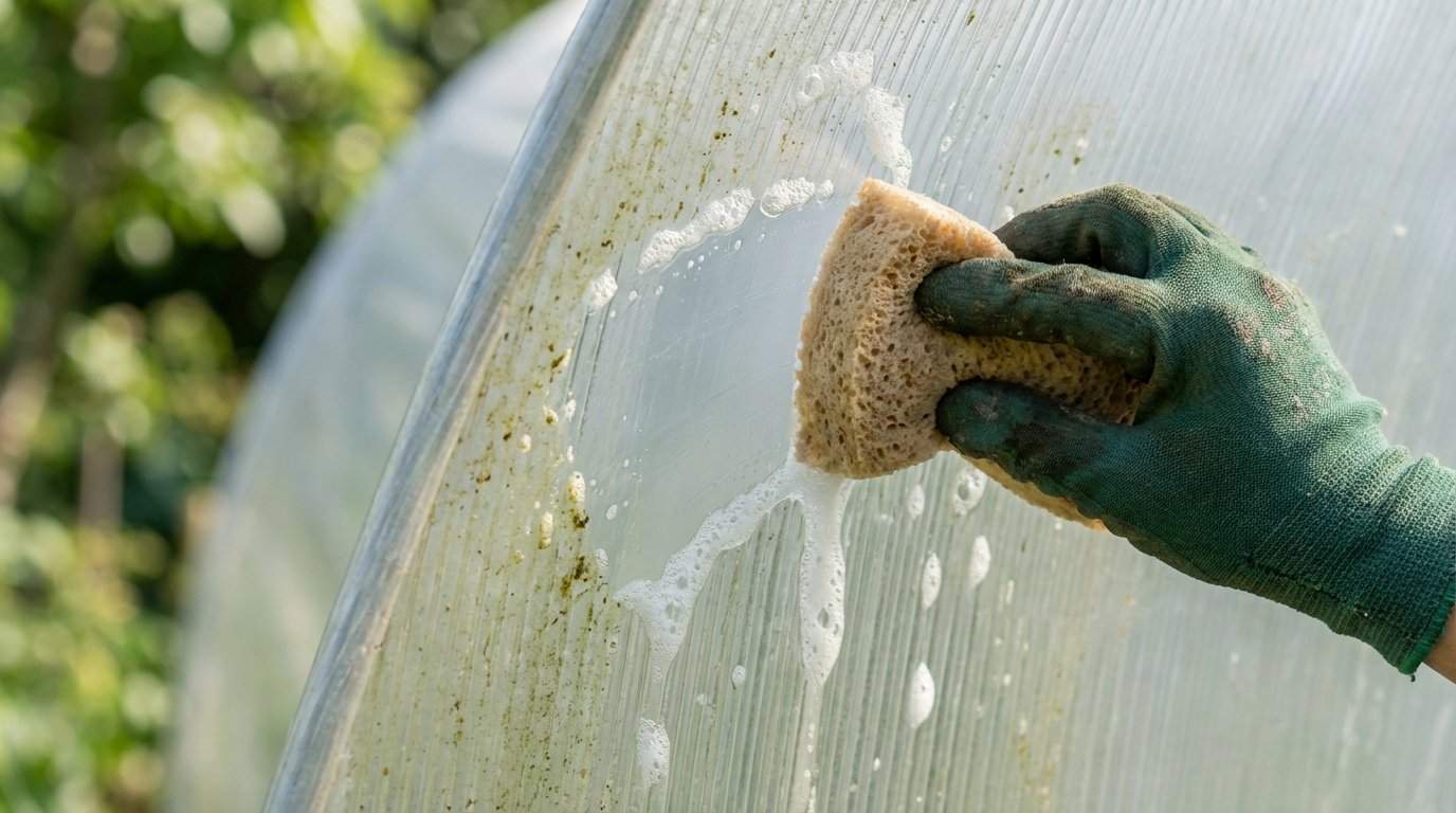 Czym myć folię ogrodniczą, aby przedłużyć jej żywotność?