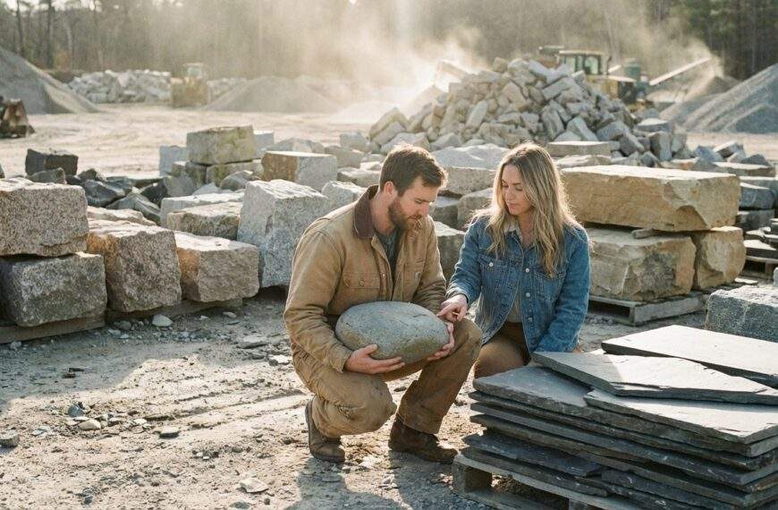 Gdzie kupić i jak znaleźć odpowiednie kamienie do budowy oczka wodnego?