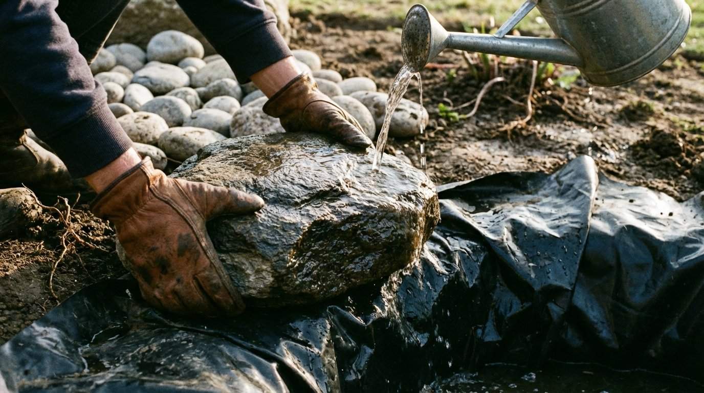Gdzie kupić i jak znaleźć odpowiednie kamienie do budowy oczka wodnego?