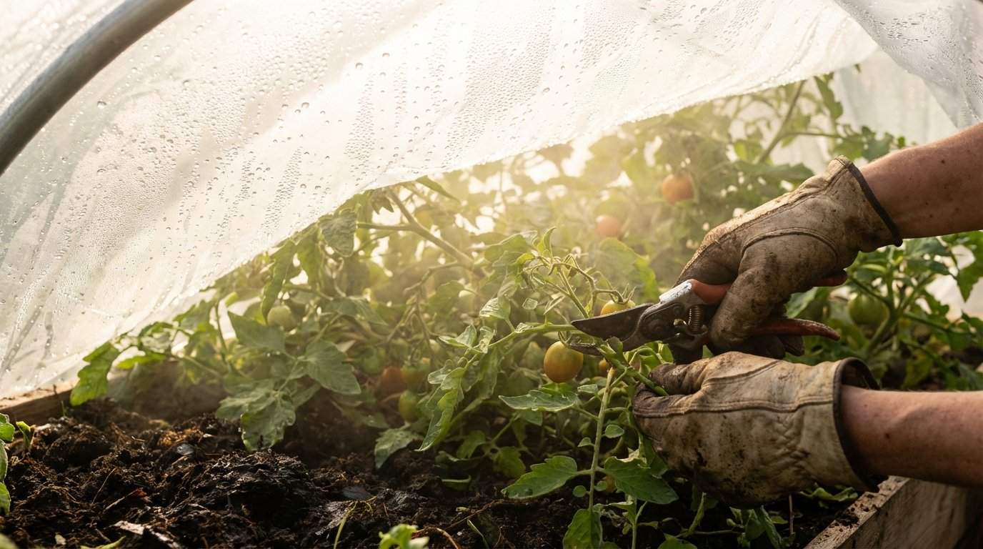 Gdzie najlepiej postawić tunel foliowy w ogrodzie?