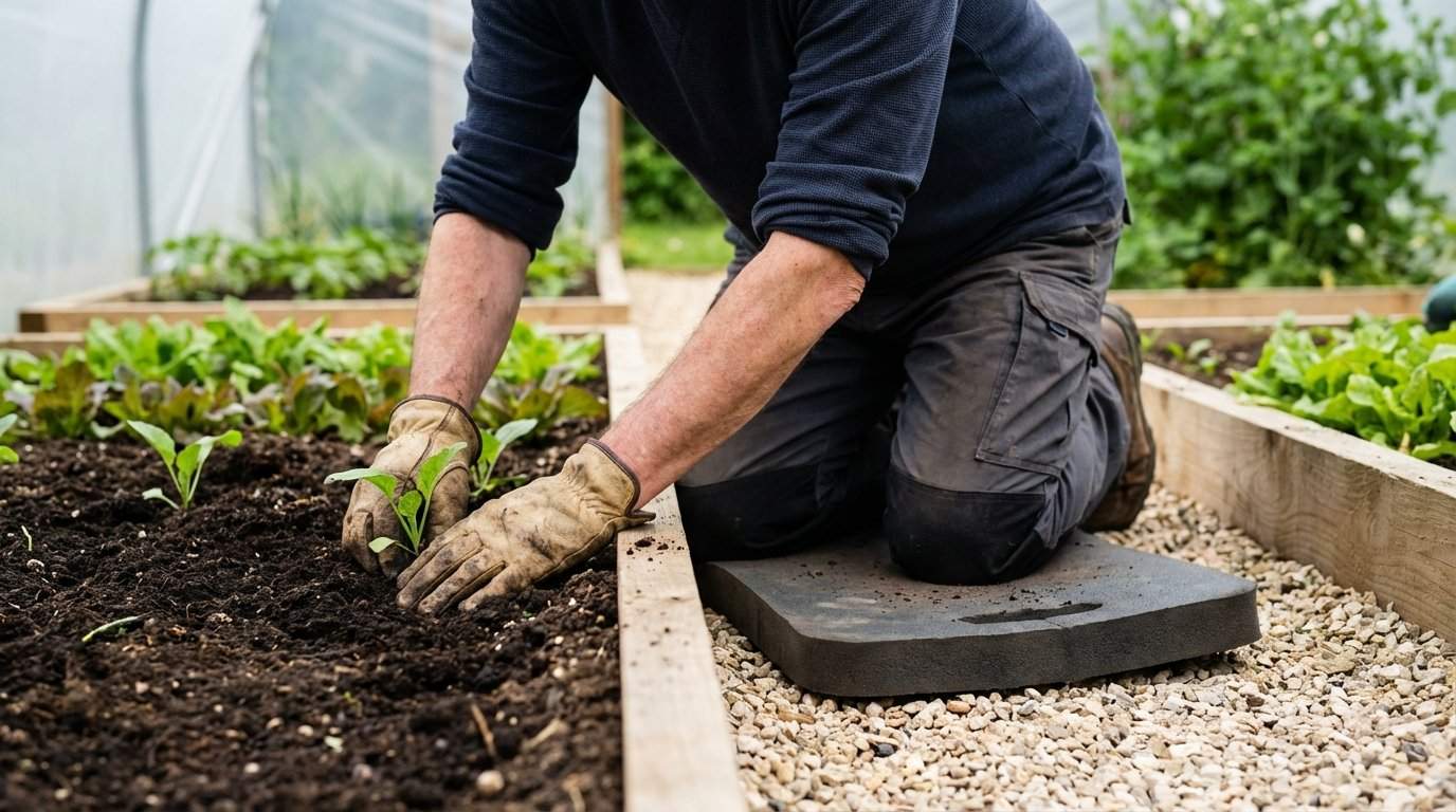 Jak ergonomicznie rozplanować ścieżki i grządki wewnątrz tunelu?
