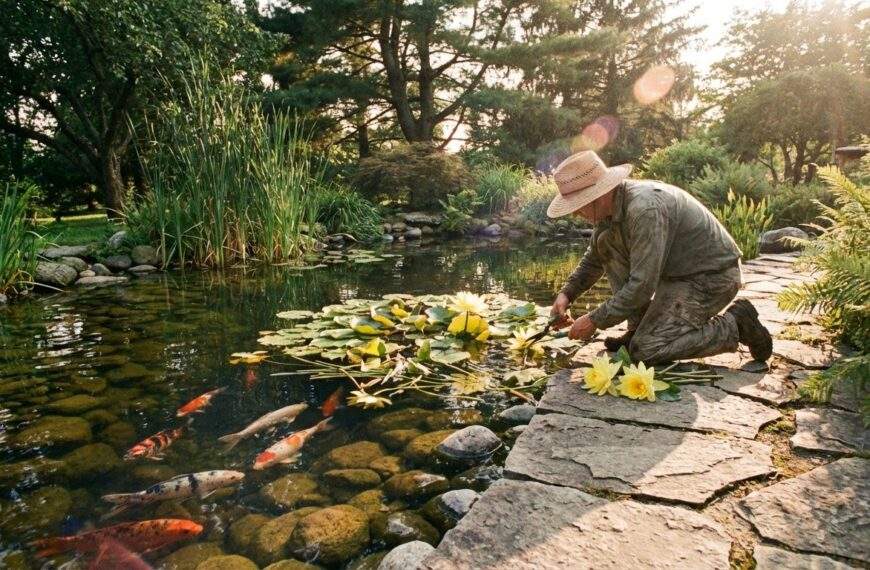 Jak utrzymać czystą wodę w oczku przez cały sezon bez nadmiaru chemii?