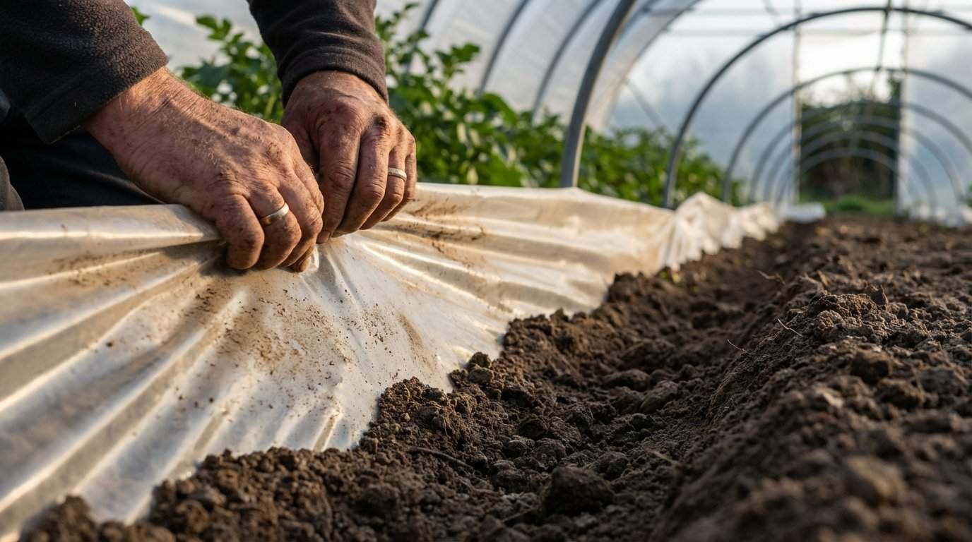 Jak zabezpieczyć tunel foliowy przed wiatrem?