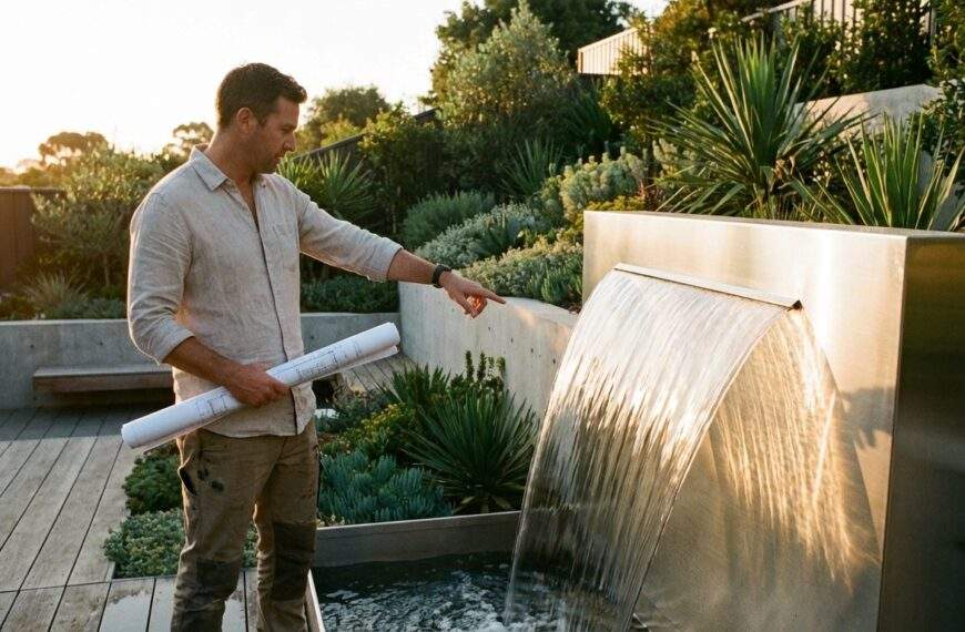 Jak zaprojektować nowoczesną kaskadę ze stali kwasoodpornej?