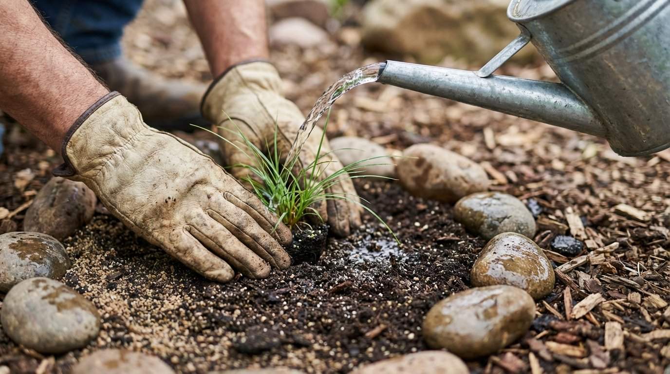 Jak zbudować ogród deszczowy w gruncie krok po kroku?
