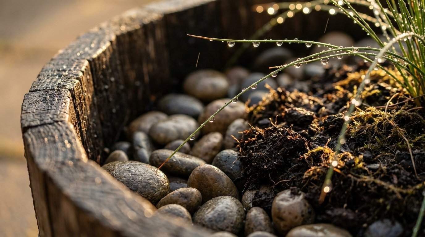 Jak zrobić ogród deszczowy w pojemniku?